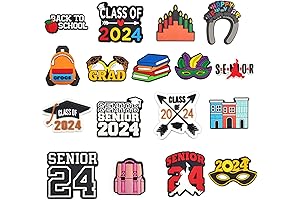 Class of 2024 Graduation Croc Charms Kit
