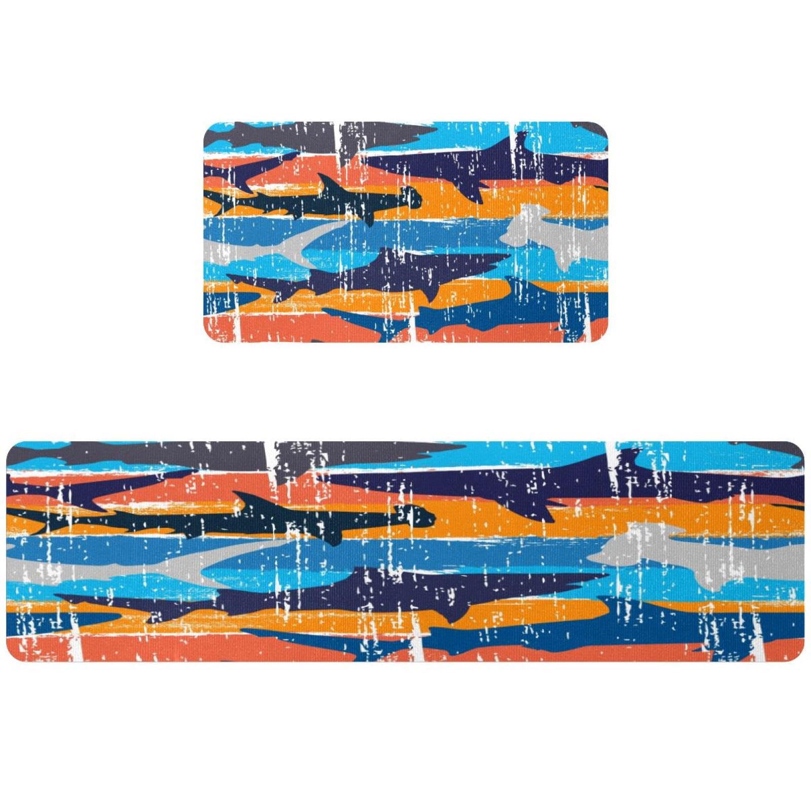 Tapis de cuisine antidérapant lot de 2 lavable et ultra absorbant
