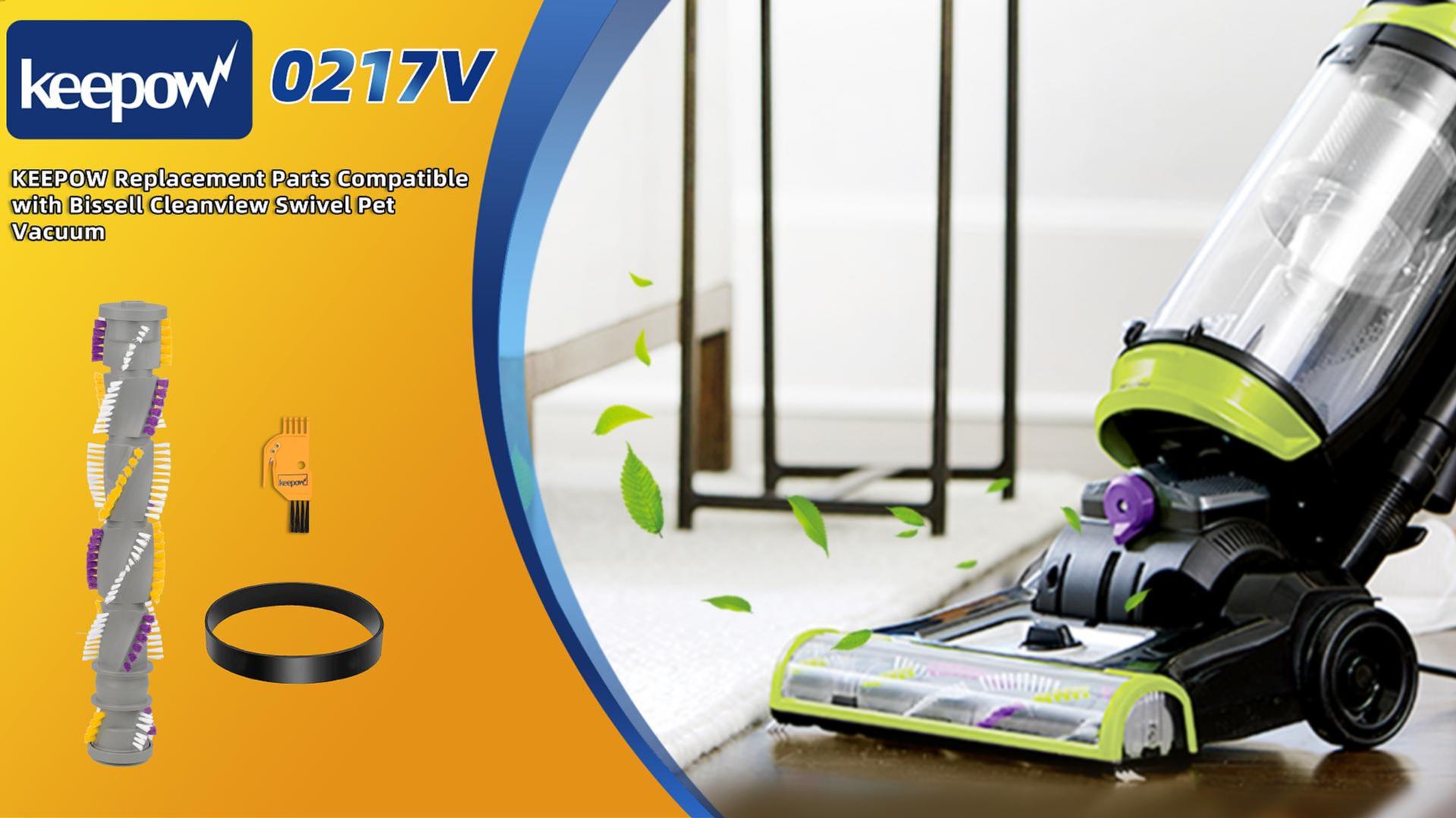 Bissell Vacuum Belt & Brush Roller Kit - Compatible With Cleanview Swivel Pet 2252 Series