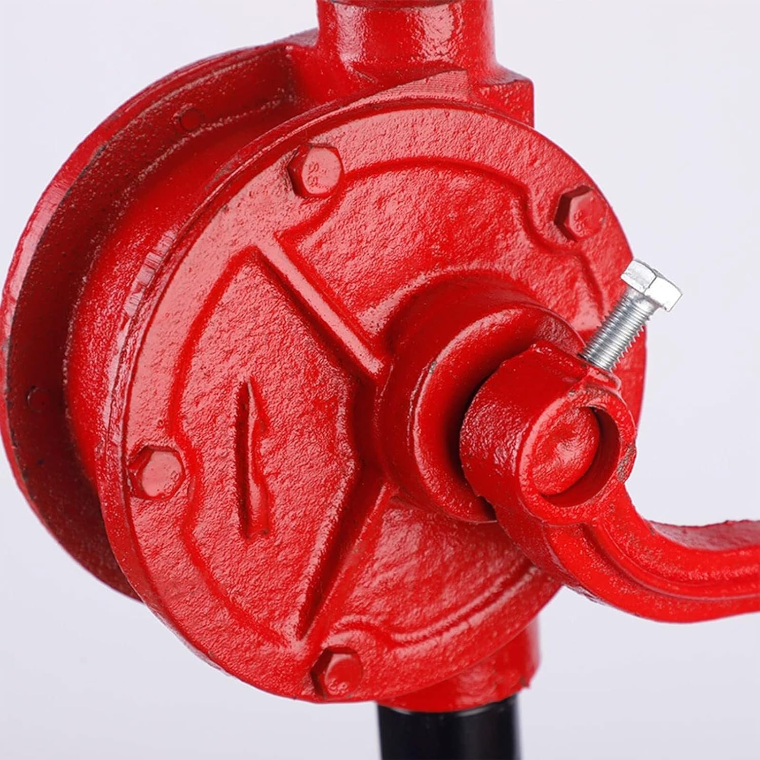 Hand Crank Small Manual Oil Pump Hand Oil Pump Multi Purpose Pressure Barrel Cast Iron Suction