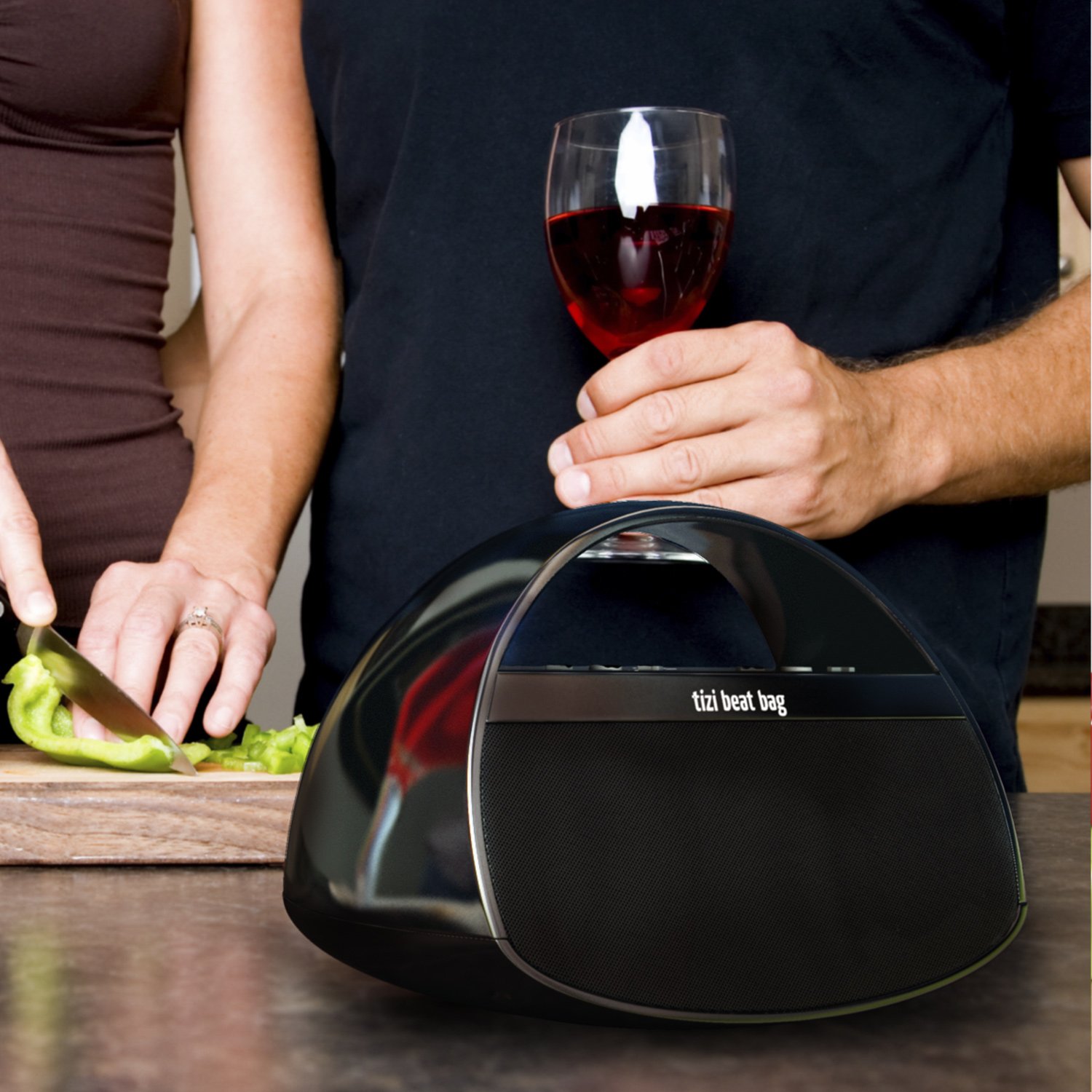 Equinux tizi beat bag – Altavoz portátil compatible con teléfonos inteligentes y otros dispositivos electrónicos