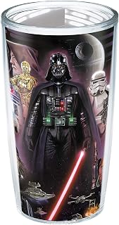 Tervis Made in USA Double Walled Star Wars Insulated Tumbler Cup Keeps Drinks Cold & Hot, 16oz - No Lid, Collage