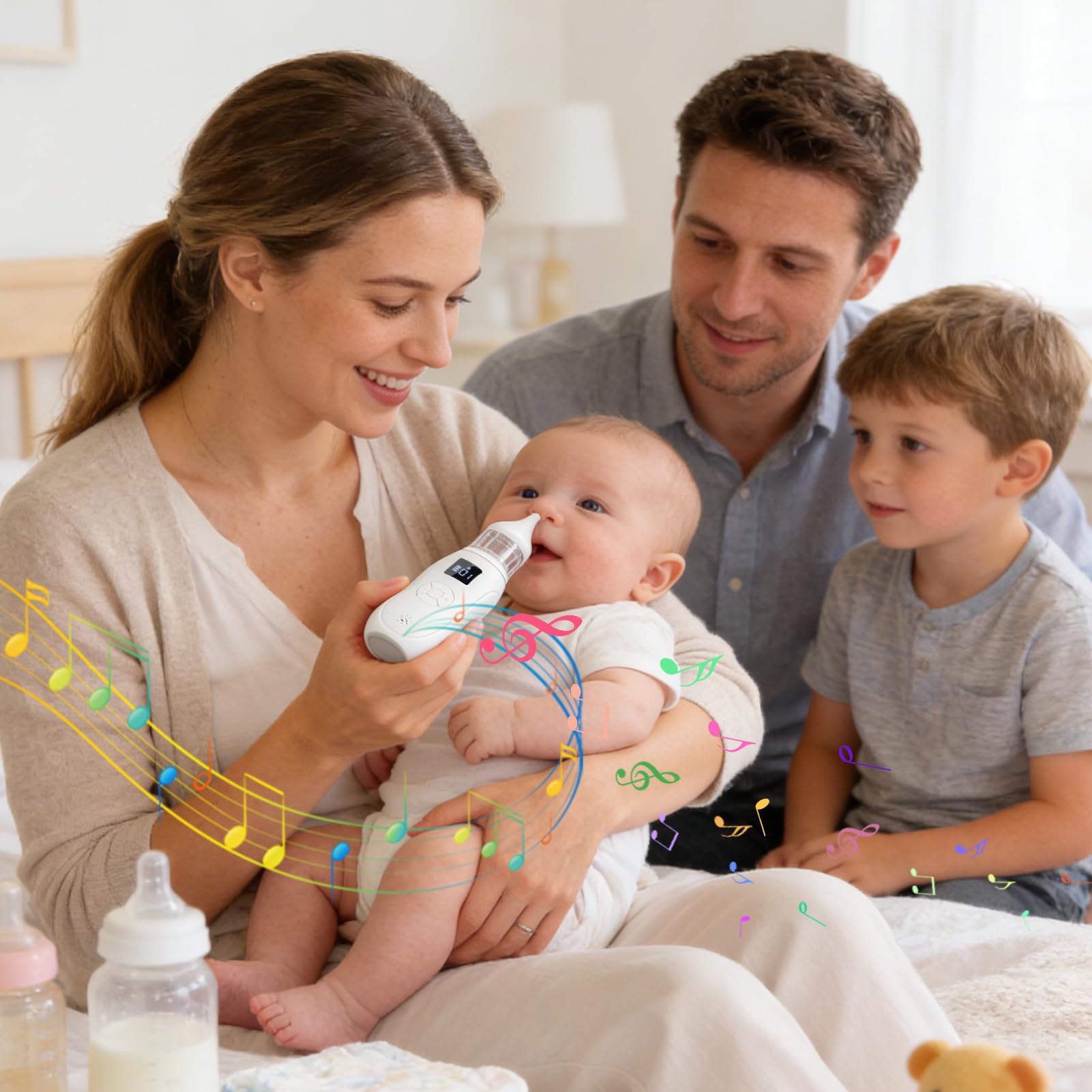 Aspirador Nasal para Niños Antirreflujo Suave