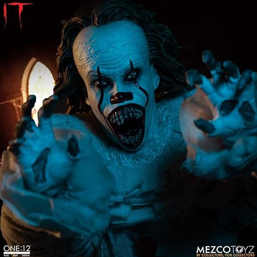 Miniatura 8 de Mezco One:12 Collective IT Movie (2017) Pennywise Figura de acción