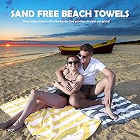 Vista 2 de Your Choice - Juego de toallas de microfibra de secado rápido para playa, viajes, natación, piscina, campamento, actividades al aire libre y toalla