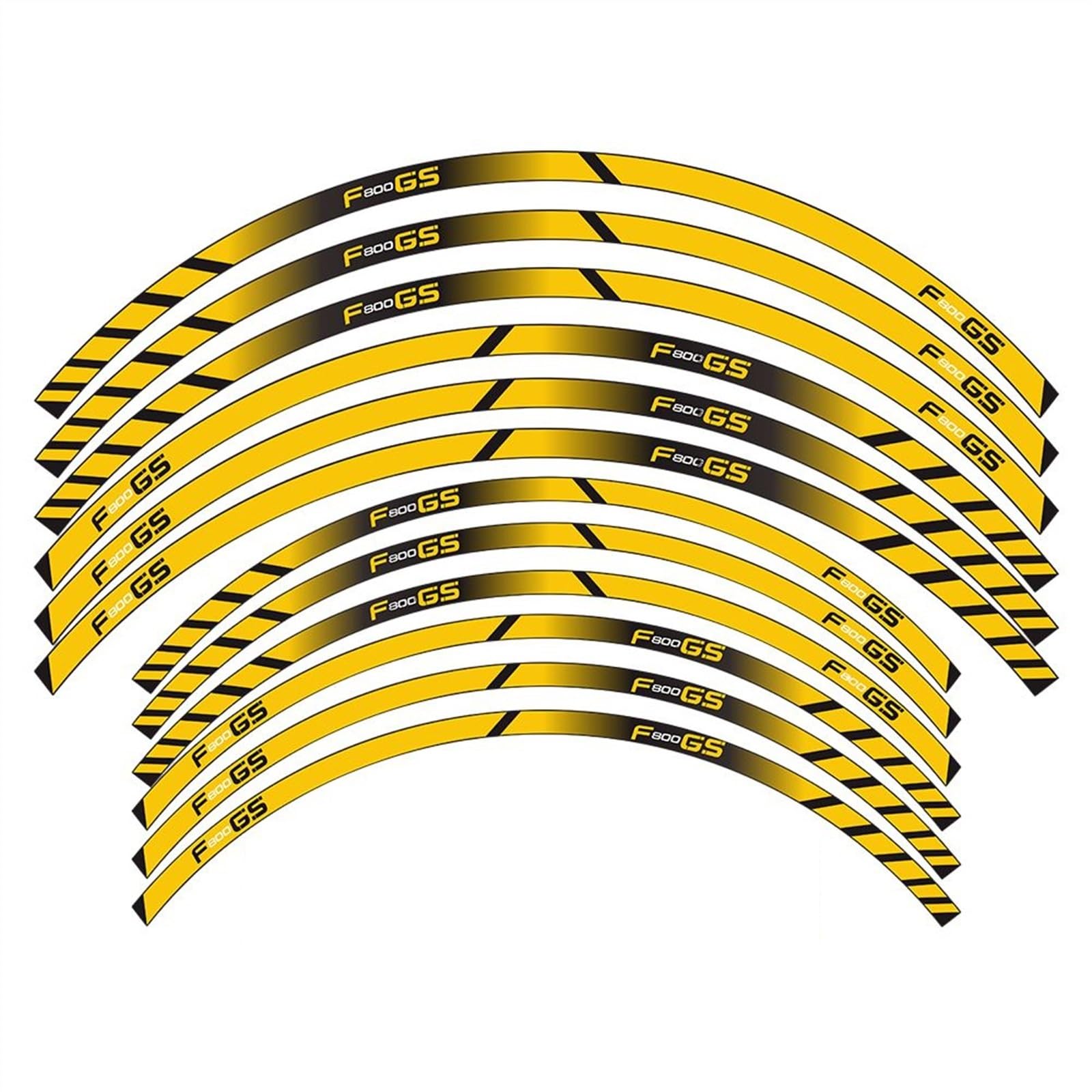 Applique Sticker Waterproof Decals for F800GS F 800GS F800 GS F 800 GS Reflective Stickers(A2)