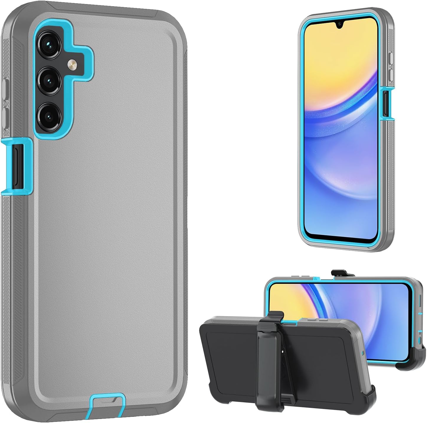 for Samsung Galaxy A15 5G case,A15 5G Heavy Duty case,with...