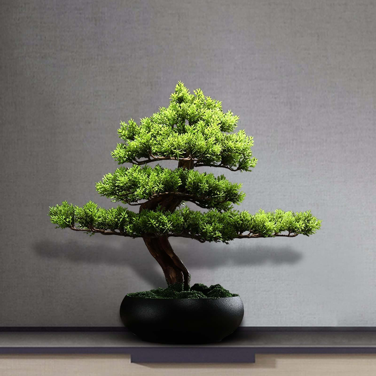 Bonsaï Artificiel Bonsaï artificiels Arbres intérieur Artificiel de Bonzai Arbre Chambre Plante Artificielle Juniper for la décoration Maison d'intérieur des Bonzai Faux Arbre D'intérieur