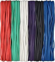 Vista 10 de 120 bandas de goma grandes, resistentes y grandes, bandas elásticas fuertes para suministros de oficina, carpetas de archivos, botes de basura, 8