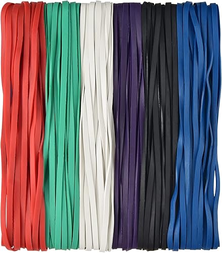 Miniatura 10 de 120 bandas de goma grandes, resistentes y grandes, bandas elásticas fuertes para suministros de oficina, carpetas de archivos, botes de basura, 8