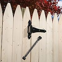 Vista 5 de Muelle de puerta de 11-1/2 pulgadas, cierre automático, resistente, para exteriores, herrajes de cierre automático de puerta de metal