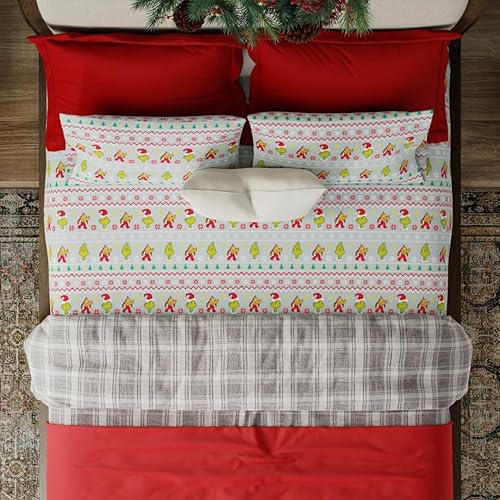 Vista 31 de Franco National Lampoon's - Juego de sábanas de franela 100% algodón súper suave, tamaño King, (producto oficial)