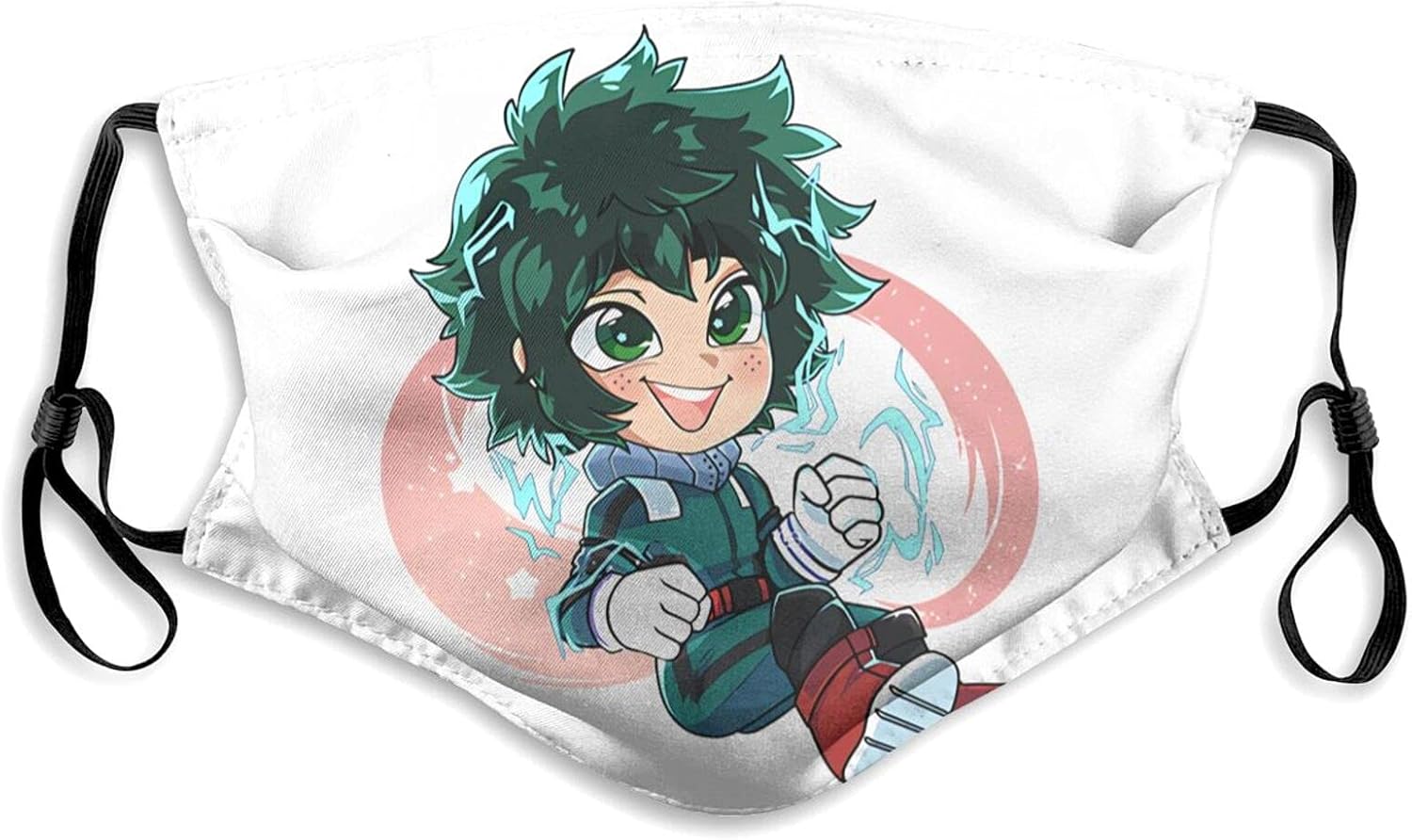 Izuku MidoriyaMha Face Mask Reusable Washable & Adjustable DustProof