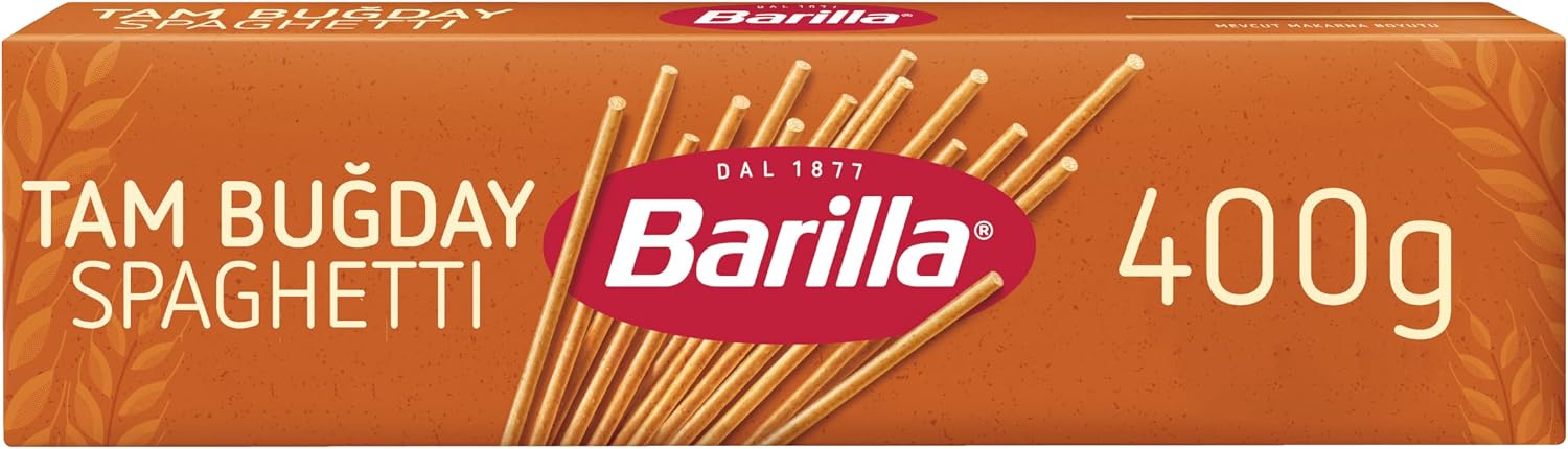Barilla Tam Buğday Spagetti (Integrale Spaghetti) Makarna No.5 400 g.