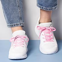 1 Pair Flat Shoe laces, 5/16" Wide Shoelaces for Athletic Running Sneakers Shoes Boot Strings