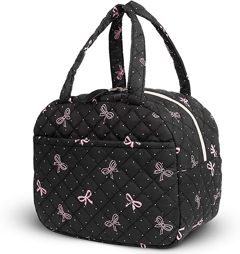 Miniatura 22 de Lonchera acolchada para mujeres, lonchera para niñas adolescentes, bonitas bolsas de almuerzo florales para el trabajo, escuela, oficina, picnic,