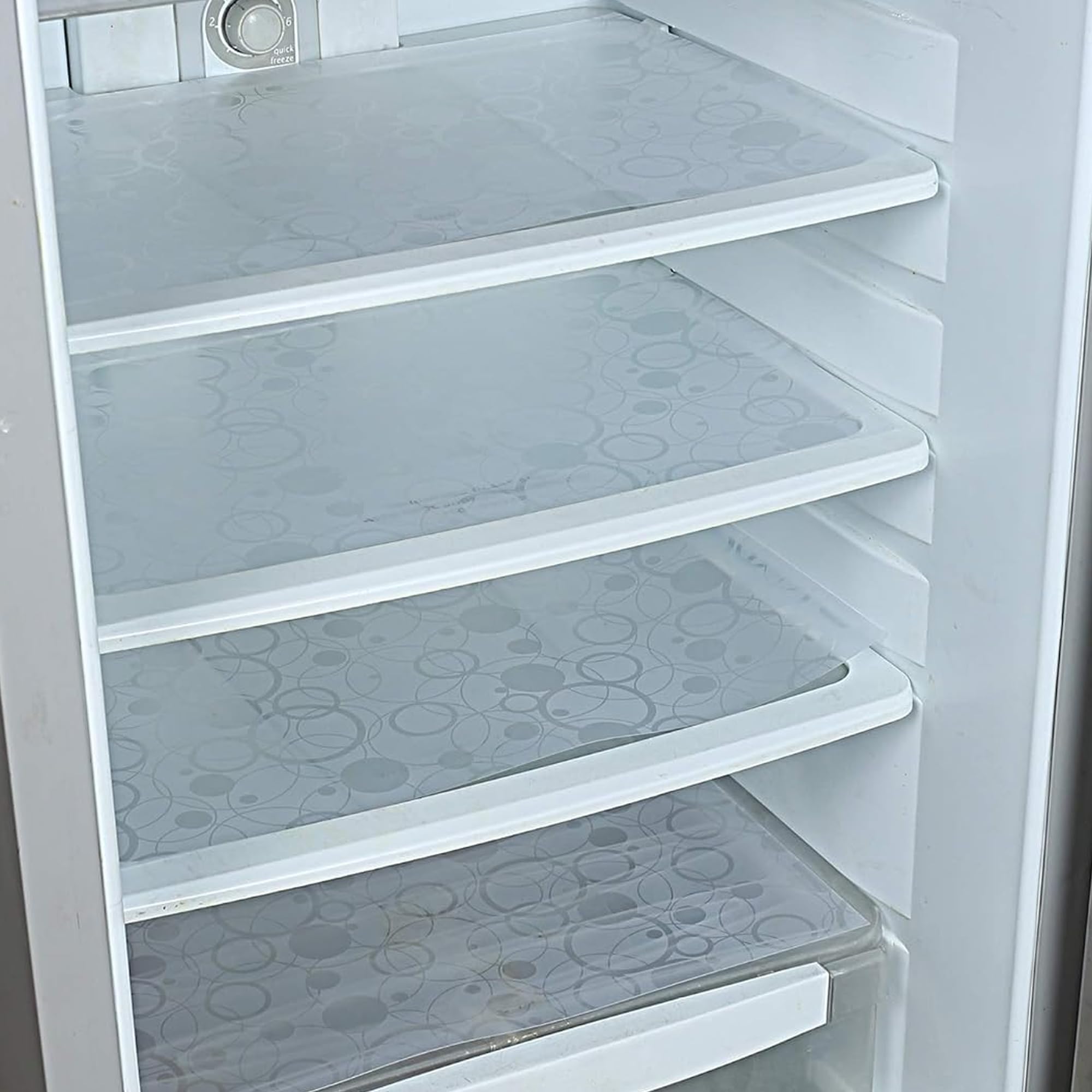 Fridge Mats - 6 Pack PVC Shelf Liners -4