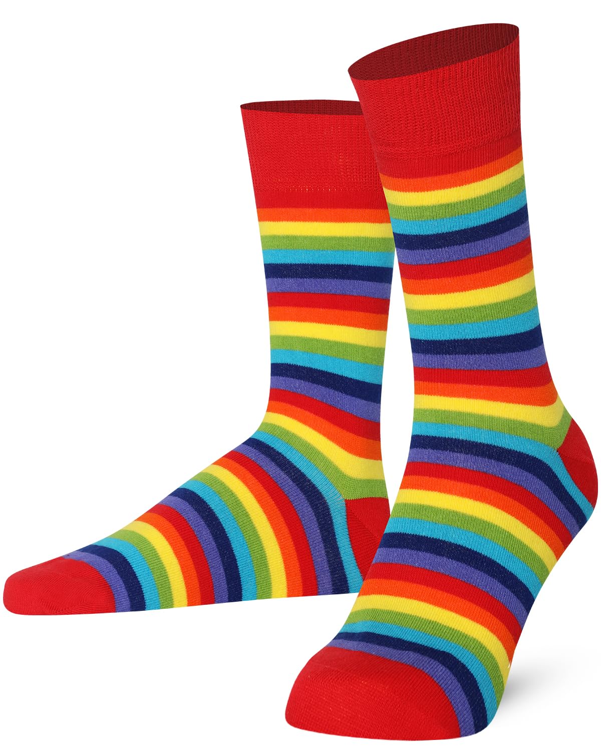 Mysocks Men and Women Crew Socks Extra Fine Combed Cotton Seamless Toe