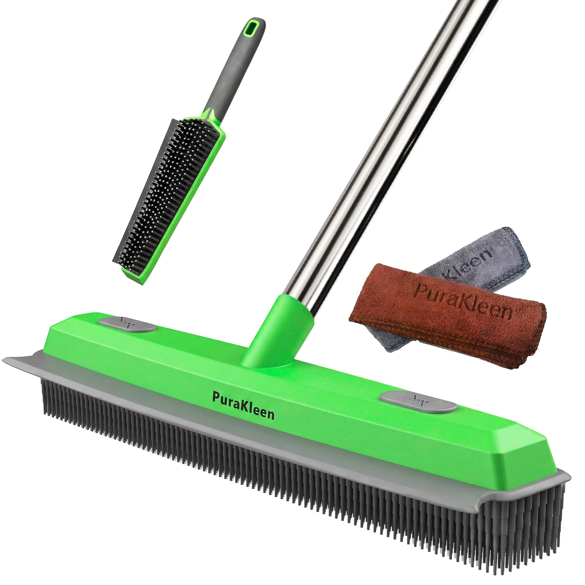 PuraKleen Rubber Broom 4-in-1