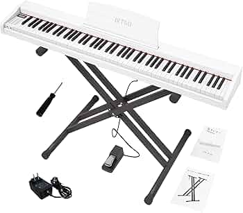 電子ピアノ 88鍵盤 卓上 木製 電子 ピアノ 88鍵 ポータブ Amazon.co.jp: IKTMI 電子ピアノ 88鍵盤 ピアノ 木製 88鍵 電子