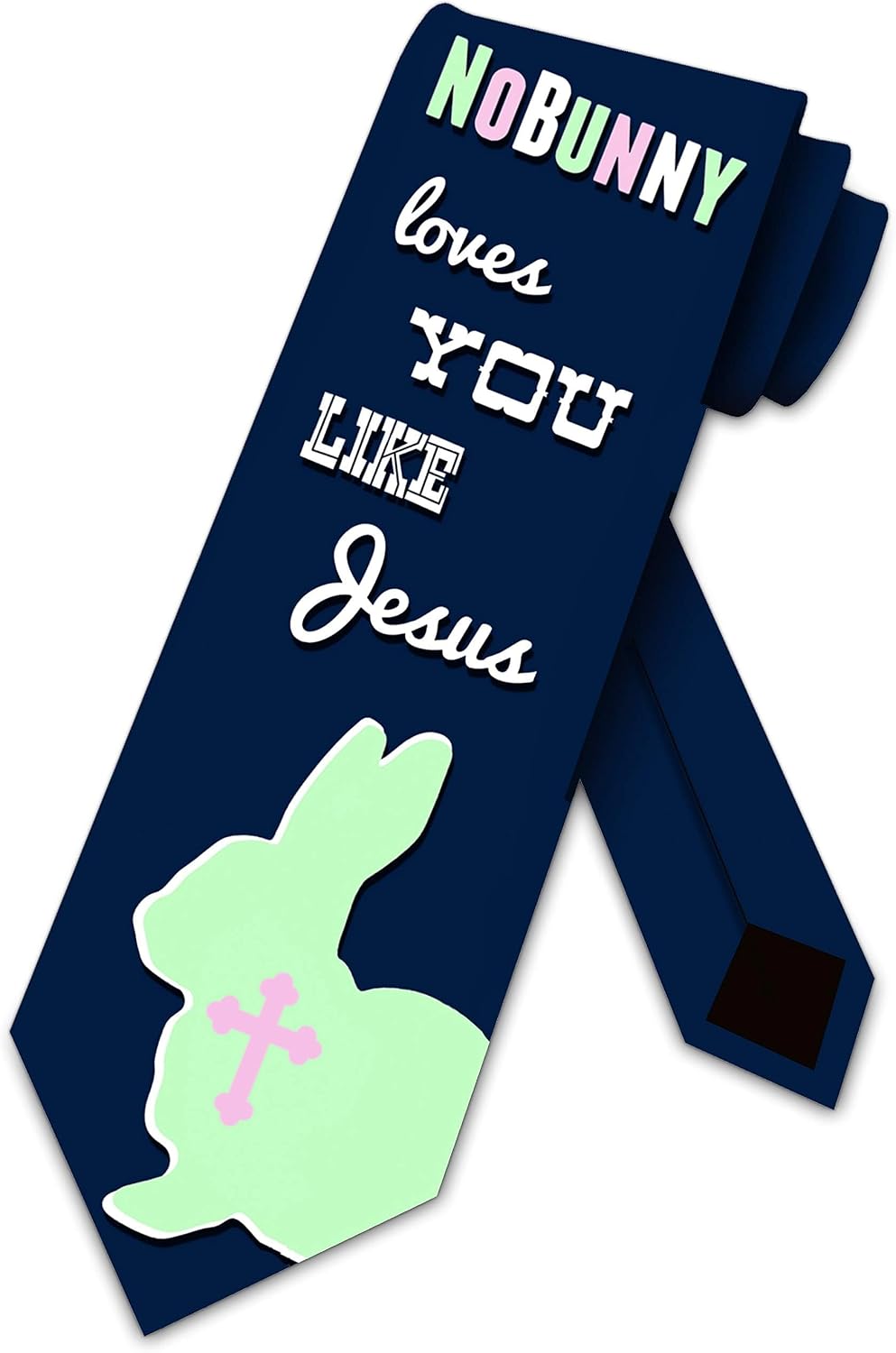 Three Rooker Easter Ties Holiday Necktie Mens Easter Bunny Religious