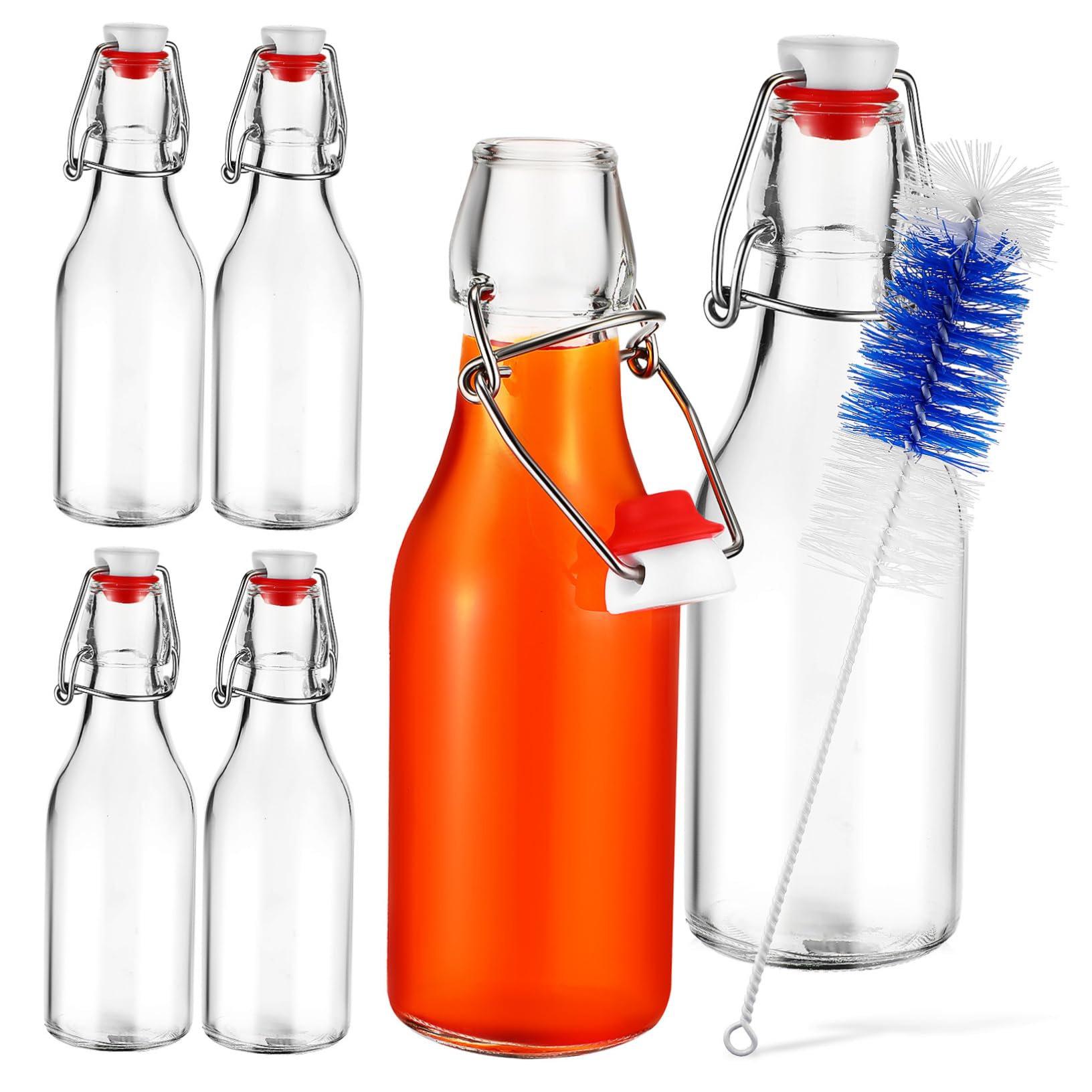 Bouteilles transparentes nettoyage et voyage Mobestech pour ranger vos produits liquides