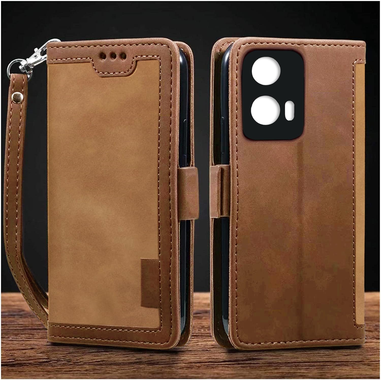 Excelsior Premium PU Leather Wallet flip case Cover with | Card and Cash Slot | 360 Full Body Protection for Motorola Moto Edge 50 Fusion | Moto G85 5G (Coffee) (B0DGGVX28D) Amazon Price History, Amazon Price Tracker