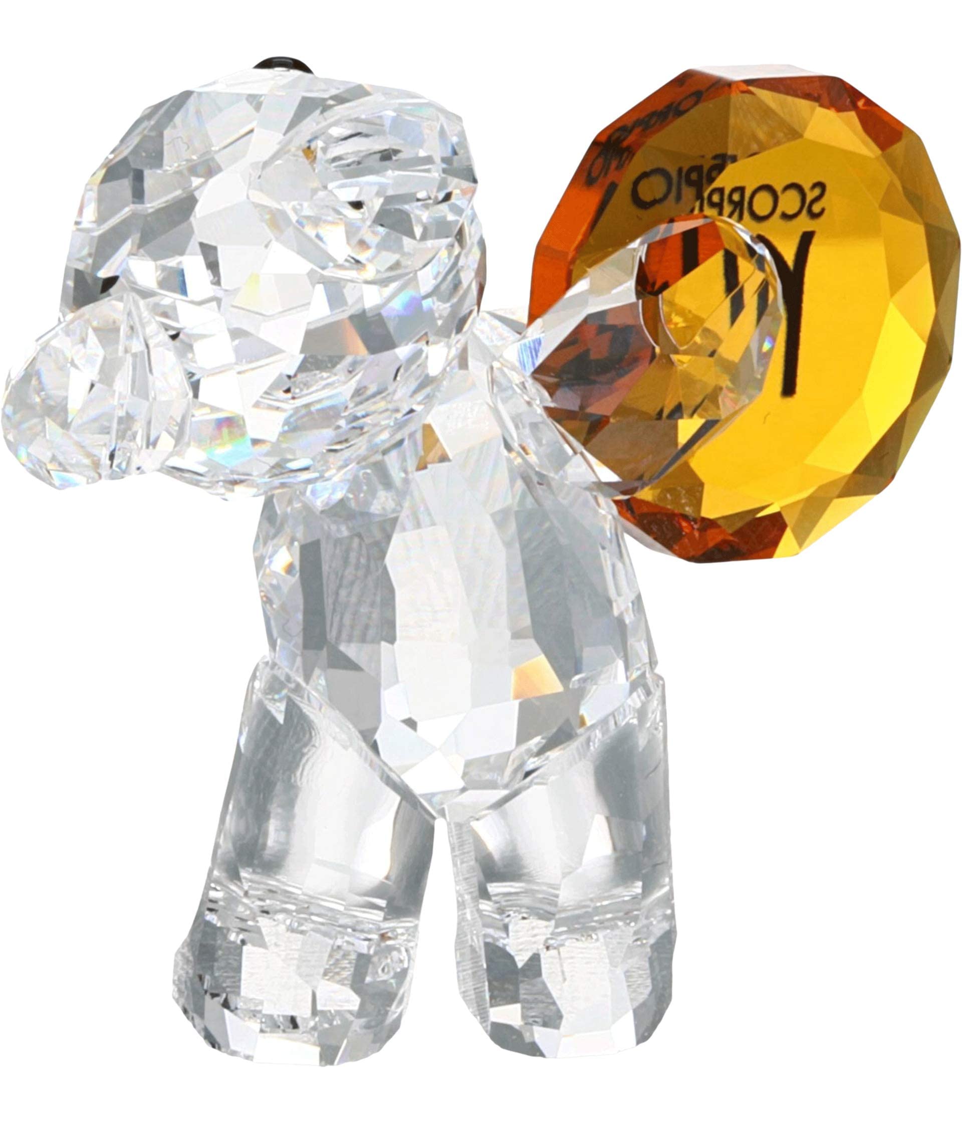 Amazon.co.jp: スワロフスキー クリスベア - 蠍座 イエロー ワンサイズ