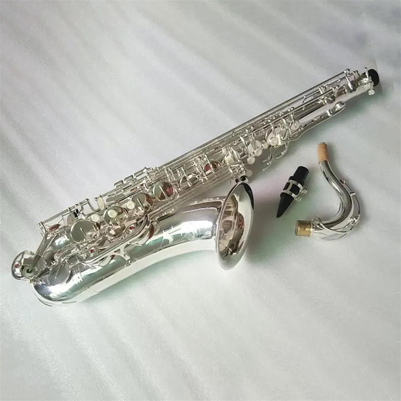 【Rapsag Nollagamさん専用】サックス本体　ケース付き BAM バム ソプラノ・アルトサックスダブルケース ハイテック