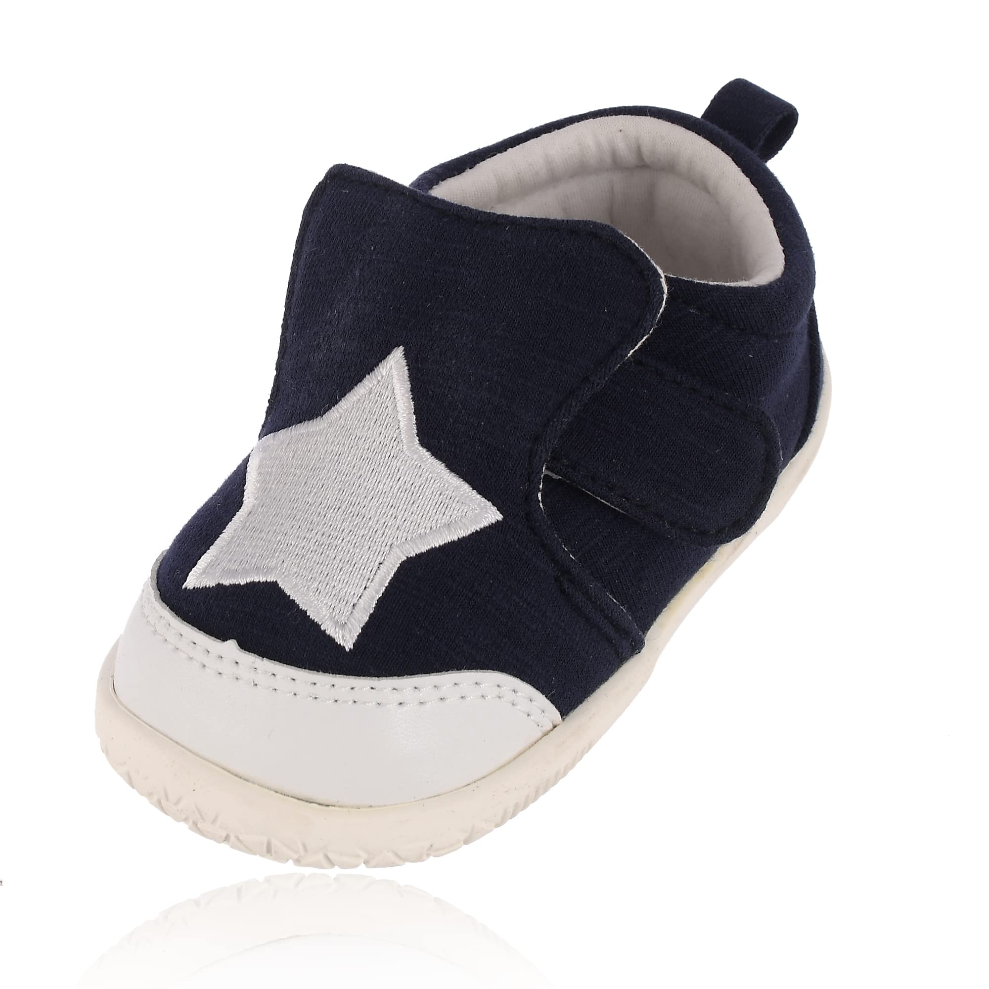 SHOP FRENZYKids Infant Casual Soft Shoes for Baby boy and Girl (3-6 Months) Blue