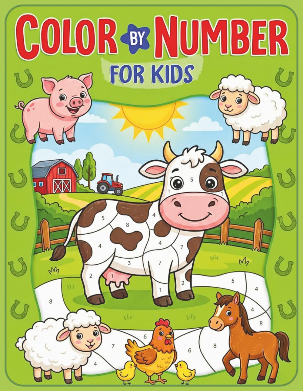 Color By Number for Kids: Large Print Coloring Book with Majestic Wild Animals, Jungle, and Nature Scenes - A Relaxing Color by Number Adventure to Inspire Creativity and Focus