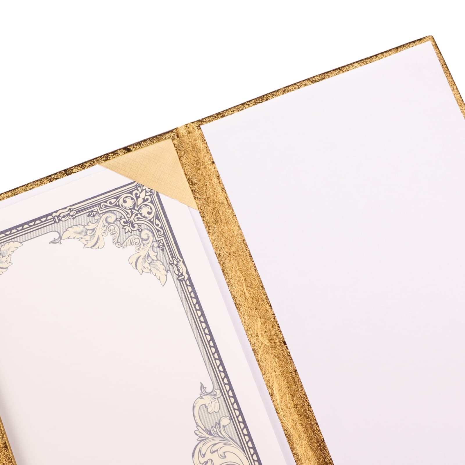 2 Pochettes A4 Rigides Pour Certificats – Couverture Glacée, Protection Durable – Idéal Diplômes, Documents Importants