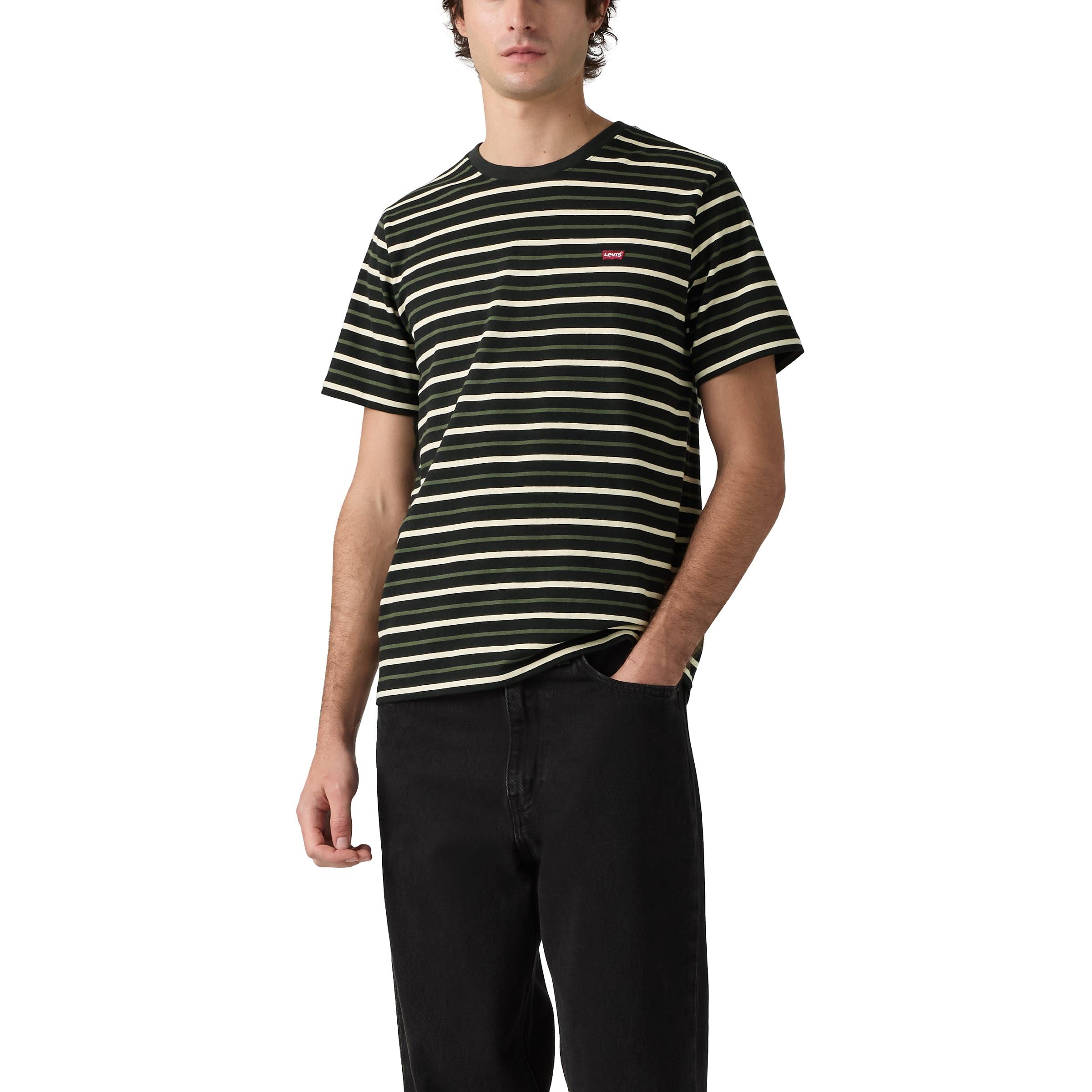 Levi's SS Original HM T-​Shirt Andor Stripe Jet Blac
