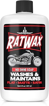 Matte Finish Motorcycle Soap