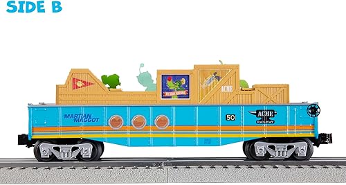 Miniatura 14 de Lionel Looney Tunes Freight LionChief 5.0 - Juego de tren eléctrico de calibre O con Bluetooth y control remoto