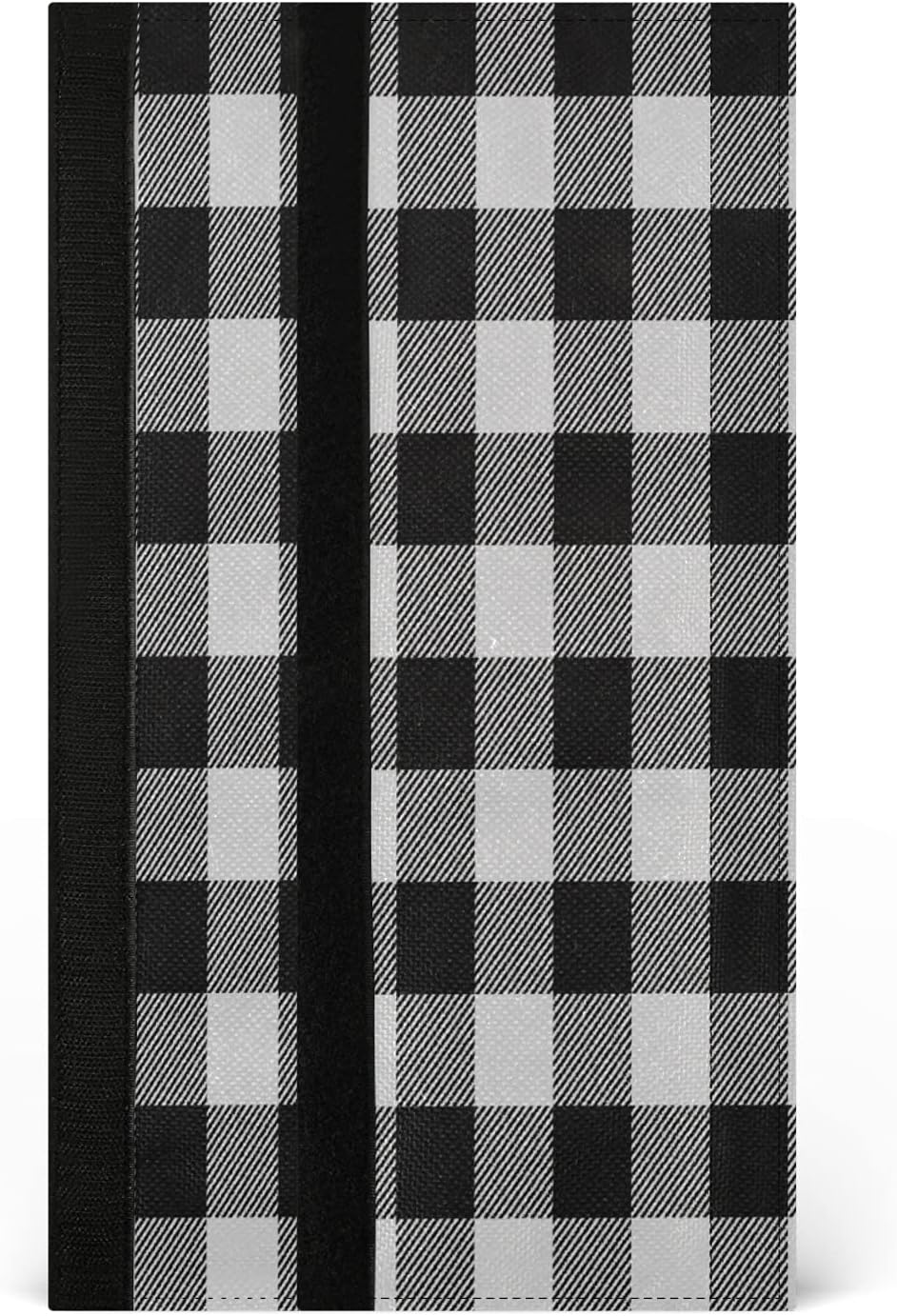 2Pcs White Black Buffalo Plaid Refrigerator Door Handle Cover Kitchen Appliance Decor Fridge Oven Dishwasher Handles Antiskid Door Knob Protector Keep Off Fingerprints