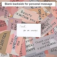 Vista 4 de Outus 120 tarjetas con citas motivacionales de motivación, agradecimiento, gratitud, motivación comercial, 30 estilos, 3.5 x 2 pulgadas