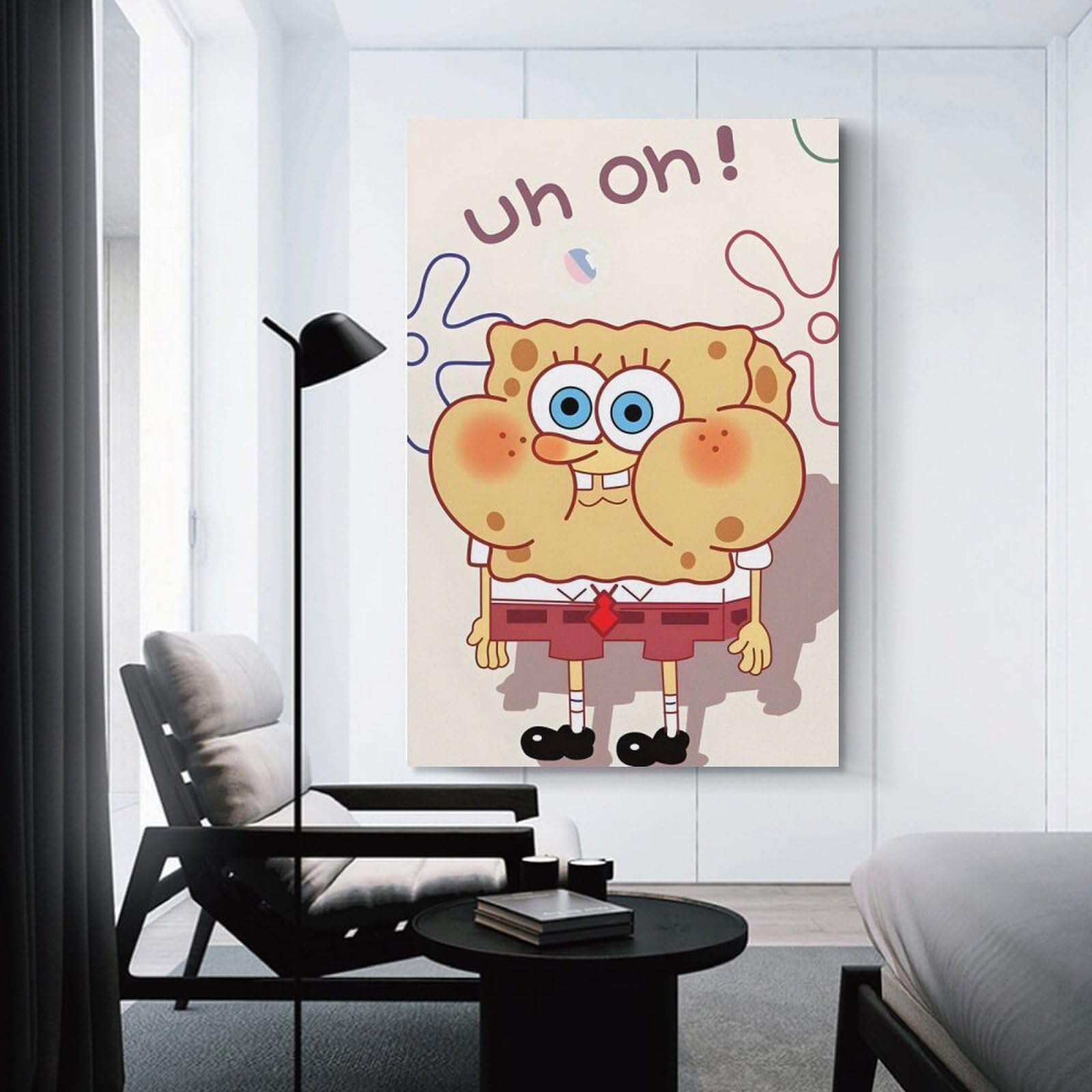 Amazon.co.jp: スポンジボブ アートポスター 飾り絵 かわいい