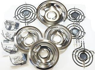 Replacement for fits Stove Restoration Kit, Surface Elements, Receptacles, and Drip Pans, 3-6" & 1-8"