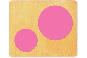Ellison 15656-LG SureCut Die, 3-inch and 2-inch Circles Perfect for scrapbooking, card making and more
