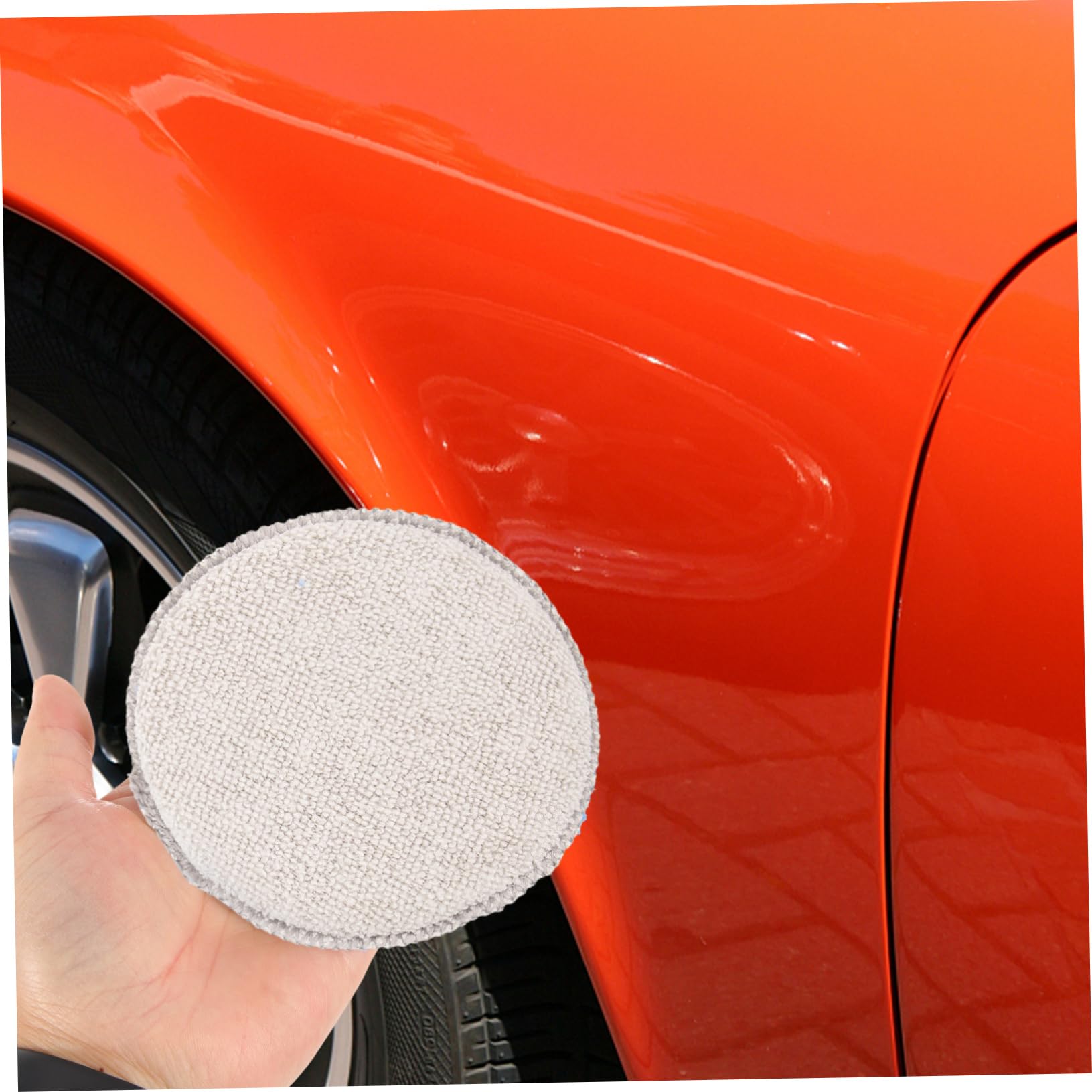 Cabilock 5 Series Paño De Esponja para Coche Auto Esponjas para La Limpieza Esponja De Limpieza De Coche Beto Almohadillas Aplicadoras para Detalles Almohadilla De Cera Manual 10 Piezas X 5