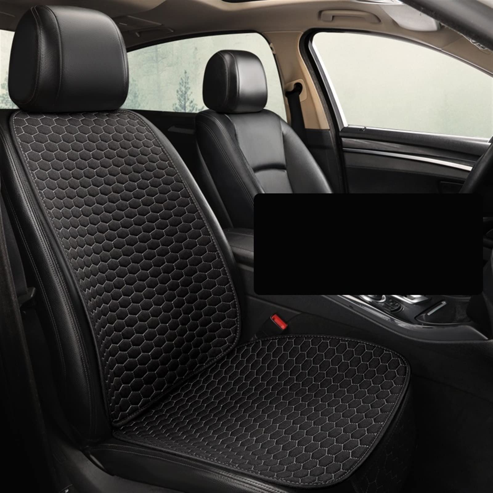 Noheeu 12 Car Seat Cover Protector Backrest Pad Linen Cushion Mat Auto Interior Truck Suv Van For Ford Accessories