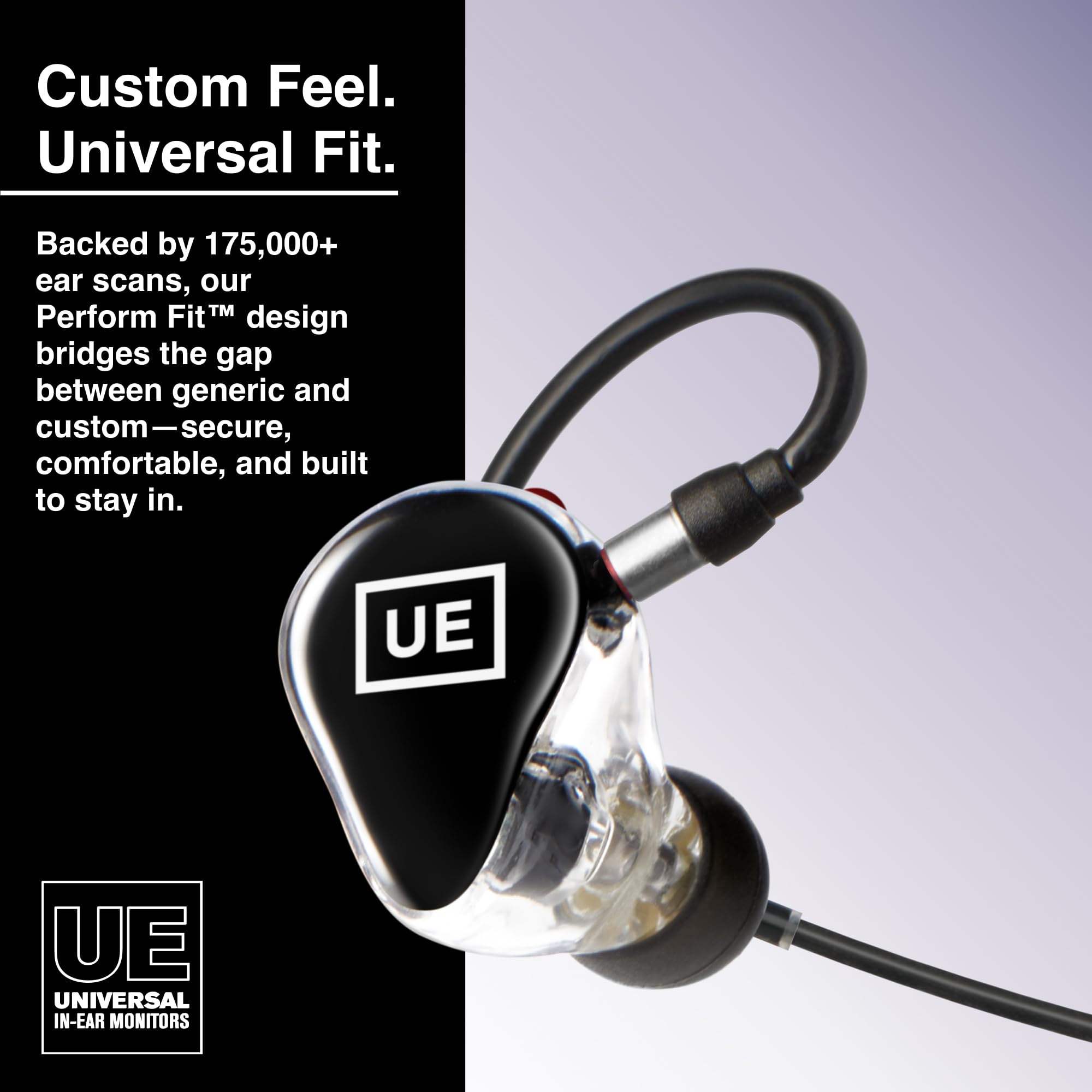UE 150 Universal In-Ear Monitors for Musicians - Dettaglio