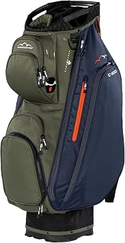 Sun Mountain Mens C100 Lightweight Cart Golf Bag, 14-Way Top, 2026 Model