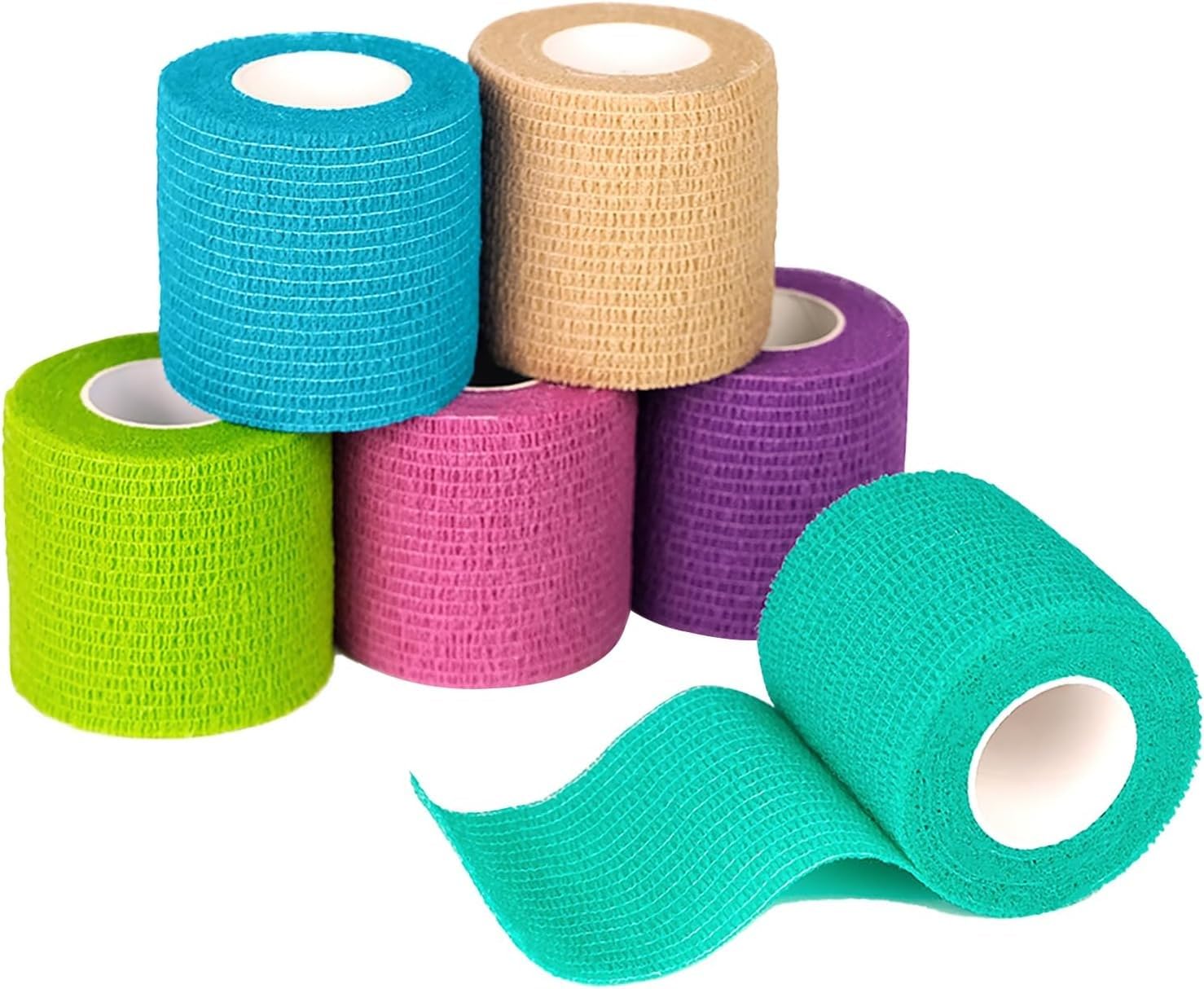 No Chew Bandage for Dogs Bitter Bandage Wrap for Dogs Wound Wrap Self-Adhesive Bandage for Pets & Humans | Wound Care, Gauze First Aid for Dogs, Cats and Other Animals | Non-Woven Pet Bandage (2)-picture-15