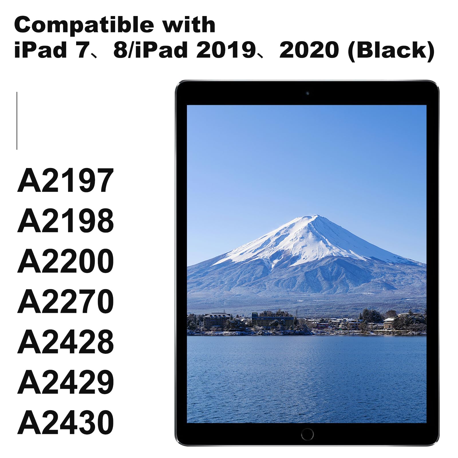 NB+ for iPad 7 7th / 8 8th Gen Screen Replacement Digitizer Touch Glass 10.2