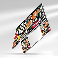 Vista 27 de Adhesivo para laptop de 12.1-15.6 pulgadas, calcomanía reutilizable universal de vinilo para laptop, protector de arte impermeable en color panal