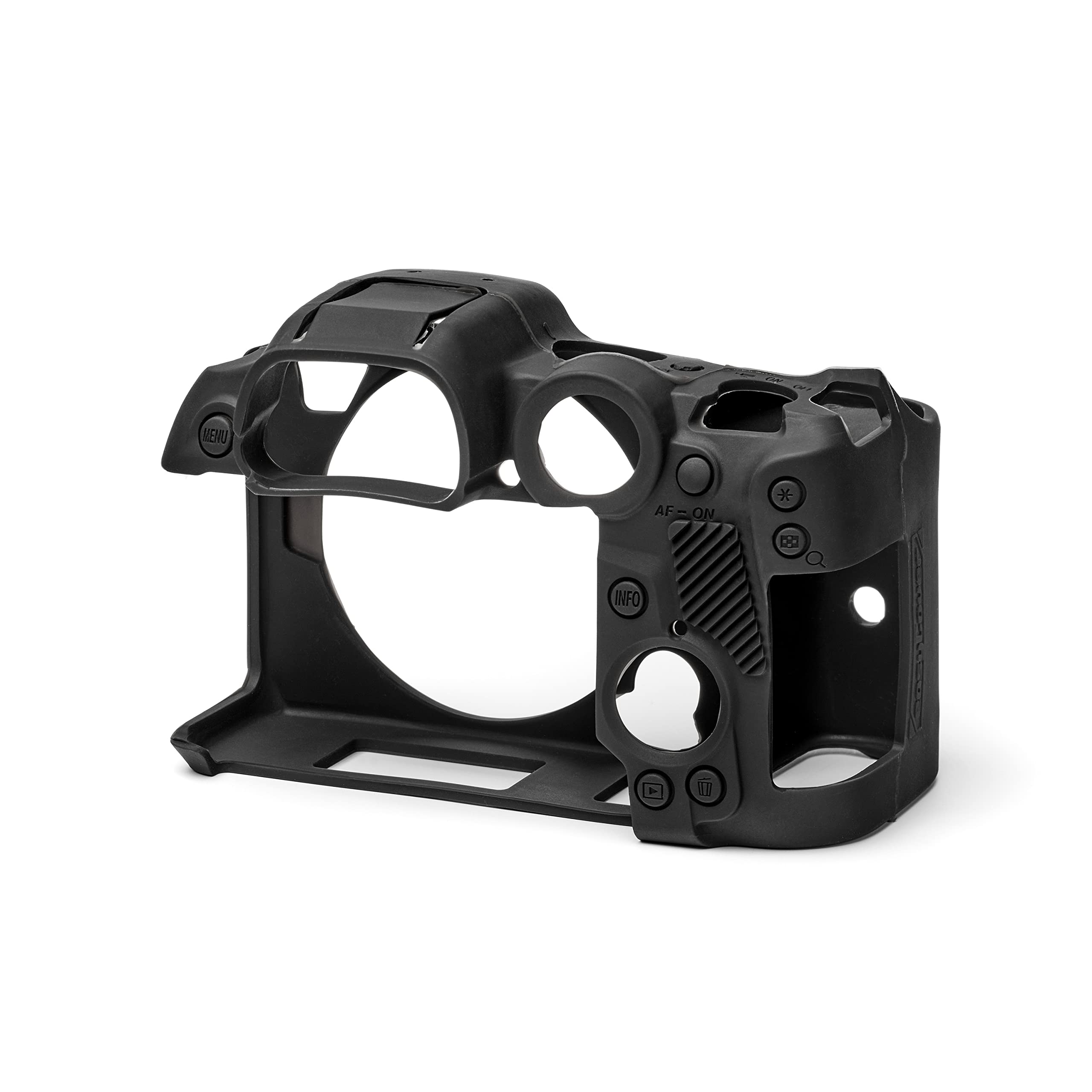 easyCover - Housse en Silicone pour Appareil Photo - Protection pour Votre Appareil Photo Canon R7 - Noir