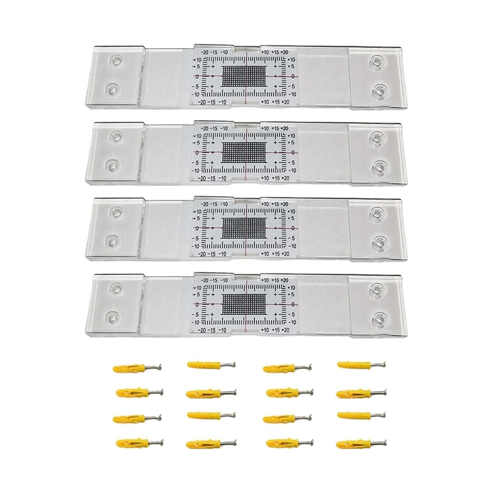 Medidor De Espesor 12 Piezas Grabación de Monitoreo de Grietas Monitor Estándar para Indicador Estándar y Ángulo