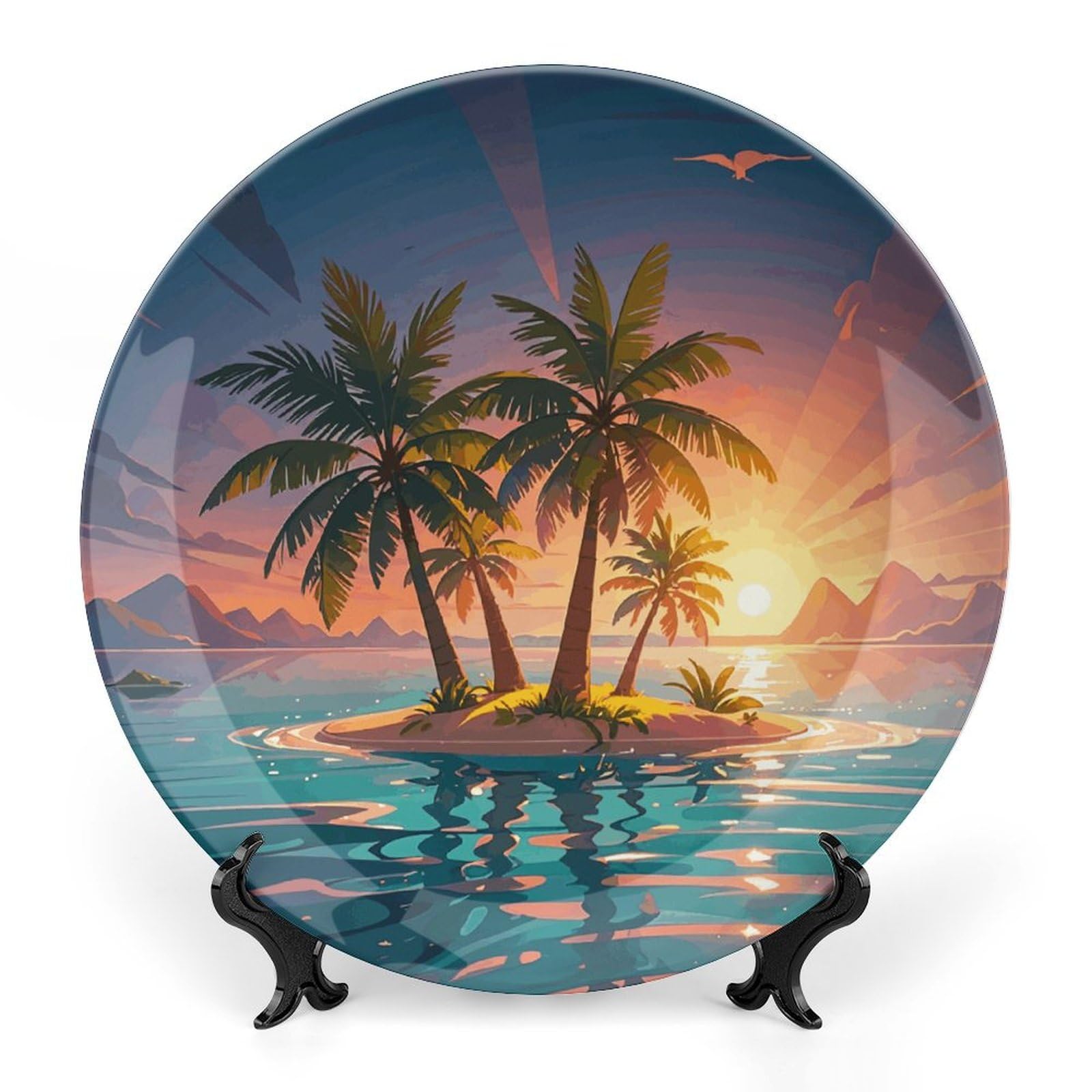 Assiettes en porcelaine anglaise 20,6 cm : sublimez une table terne avec l'art mural